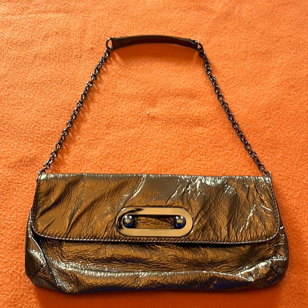 HOBO Metallic Bronze Clutch, NWOT